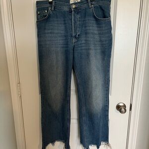 We The Free High-Rise Classic Blue Denim Jeans